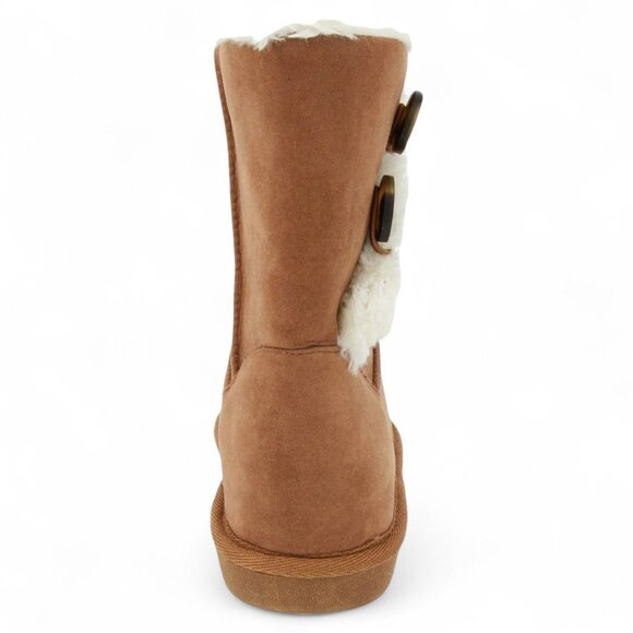 Sugar Womens Marty Faux Fur Lined Comfort Booties - Picture 3 of 4